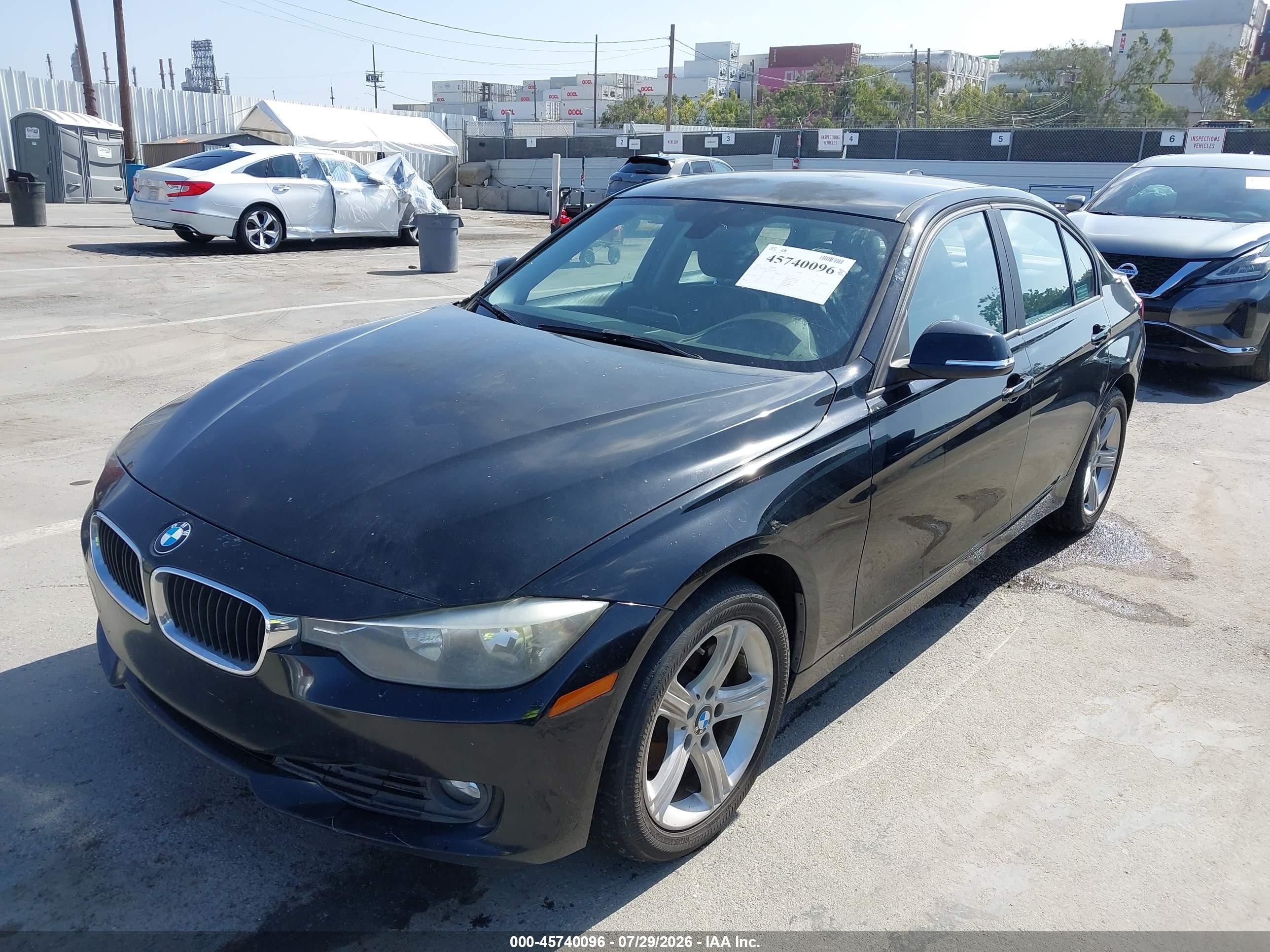 2015 Bmw 320i   Black vin: WBA3B1C53FK136413
