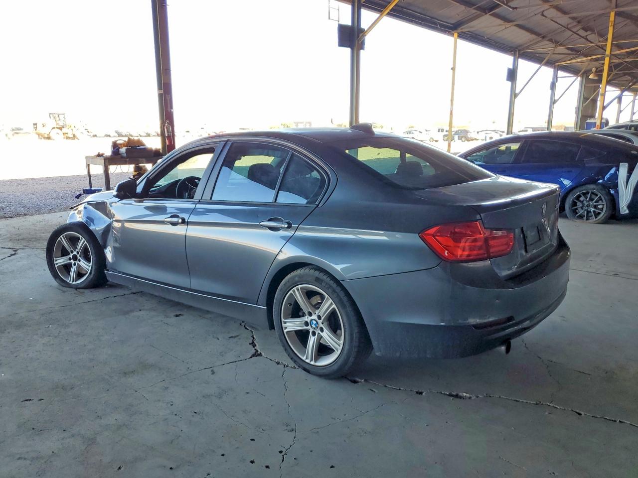 2015 Bmw 320 I Charcoal vin: WBA3B1C53FK140204