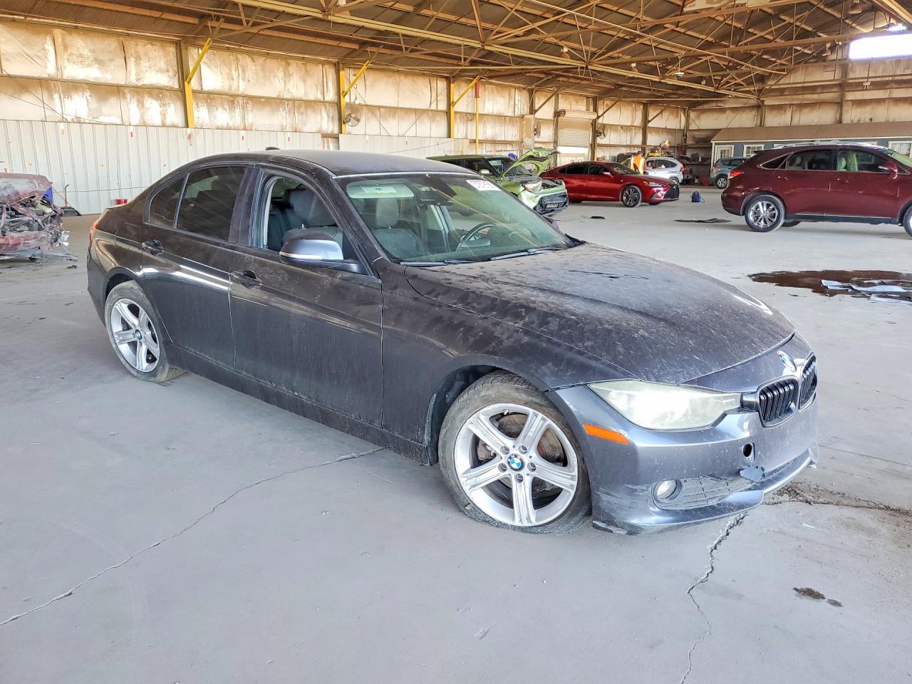2015 Bmw 320 I Charcoal vin: WBA3B1C53FK140204