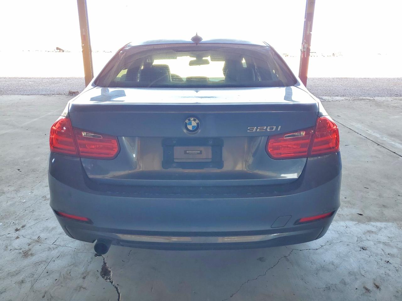 2015 Bmw 320 I Charcoal vin: WBA3B1C53FK140204