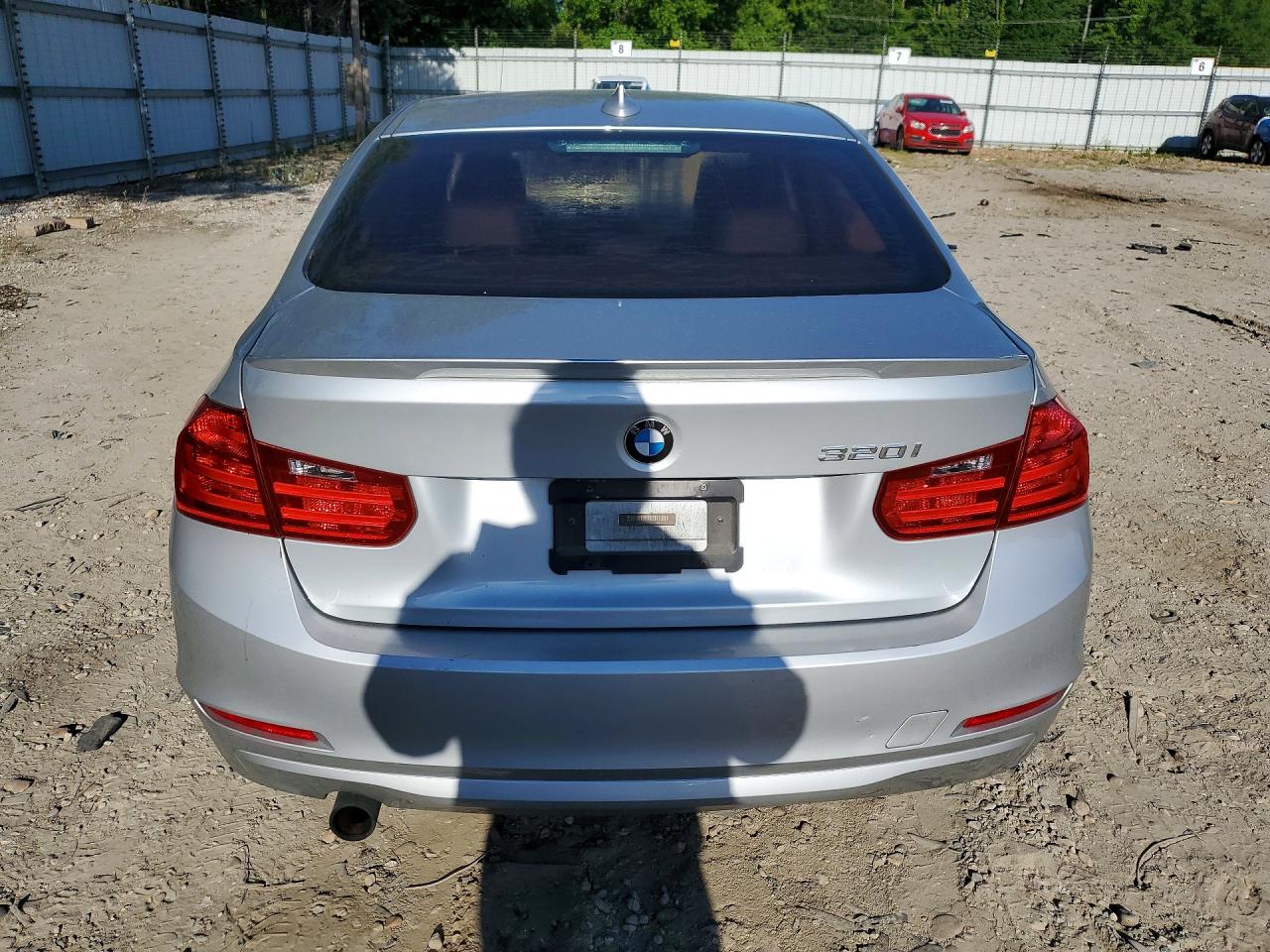 2015 Bmw 320 I Silver vin: WBA3B1C53FK141059
