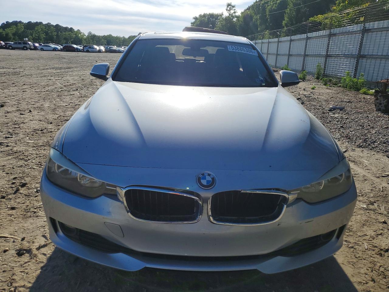2015 Bmw 320 I Silver vin: WBA3B1C53FK141059