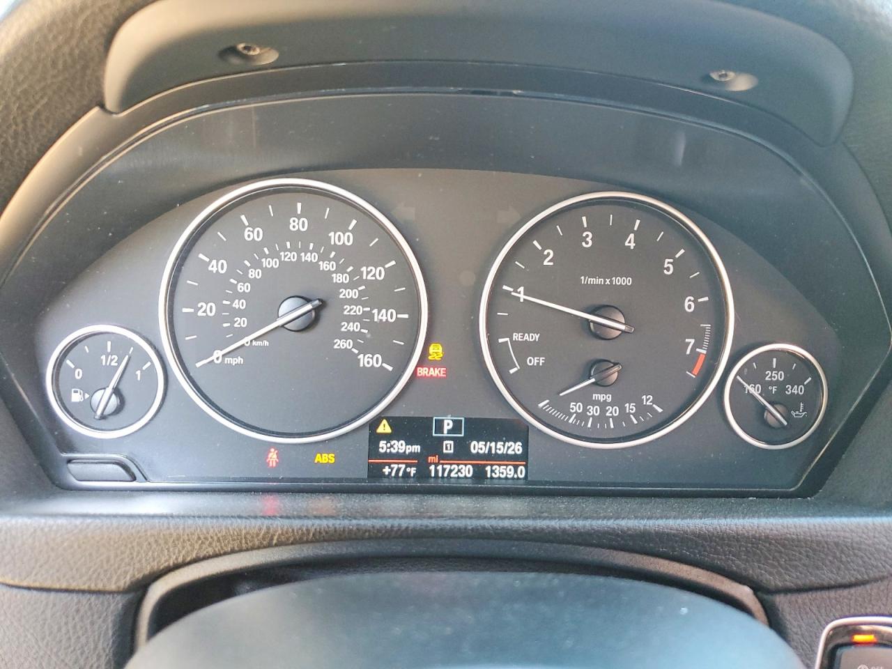 2015 Bmw 320 I Silver vin: WBA3B1C53FK141059
