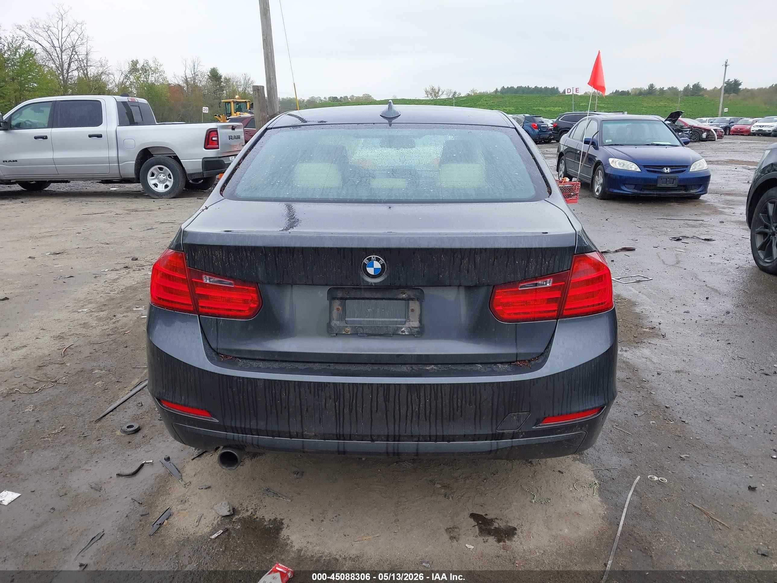 2015 Bmw 320i   Gray vin: WBA3B1C53FK163062