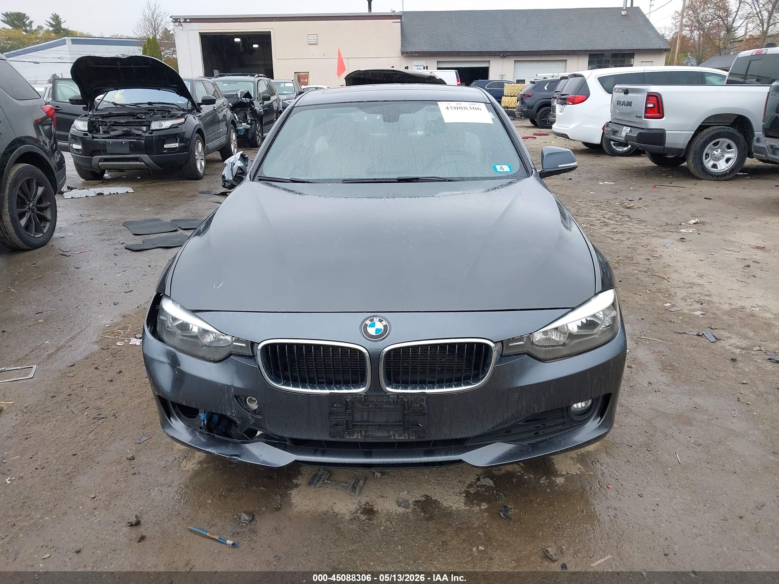 2015 Bmw 320i   Gray vin: WBA3B1C53FK163062