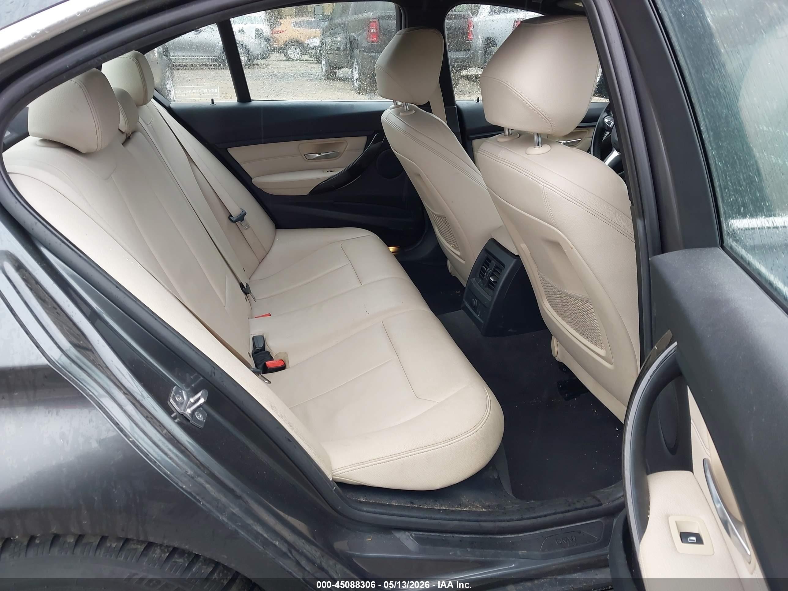 2015 Bmw 320i   Gray vin: WBA3B1C53FK163062