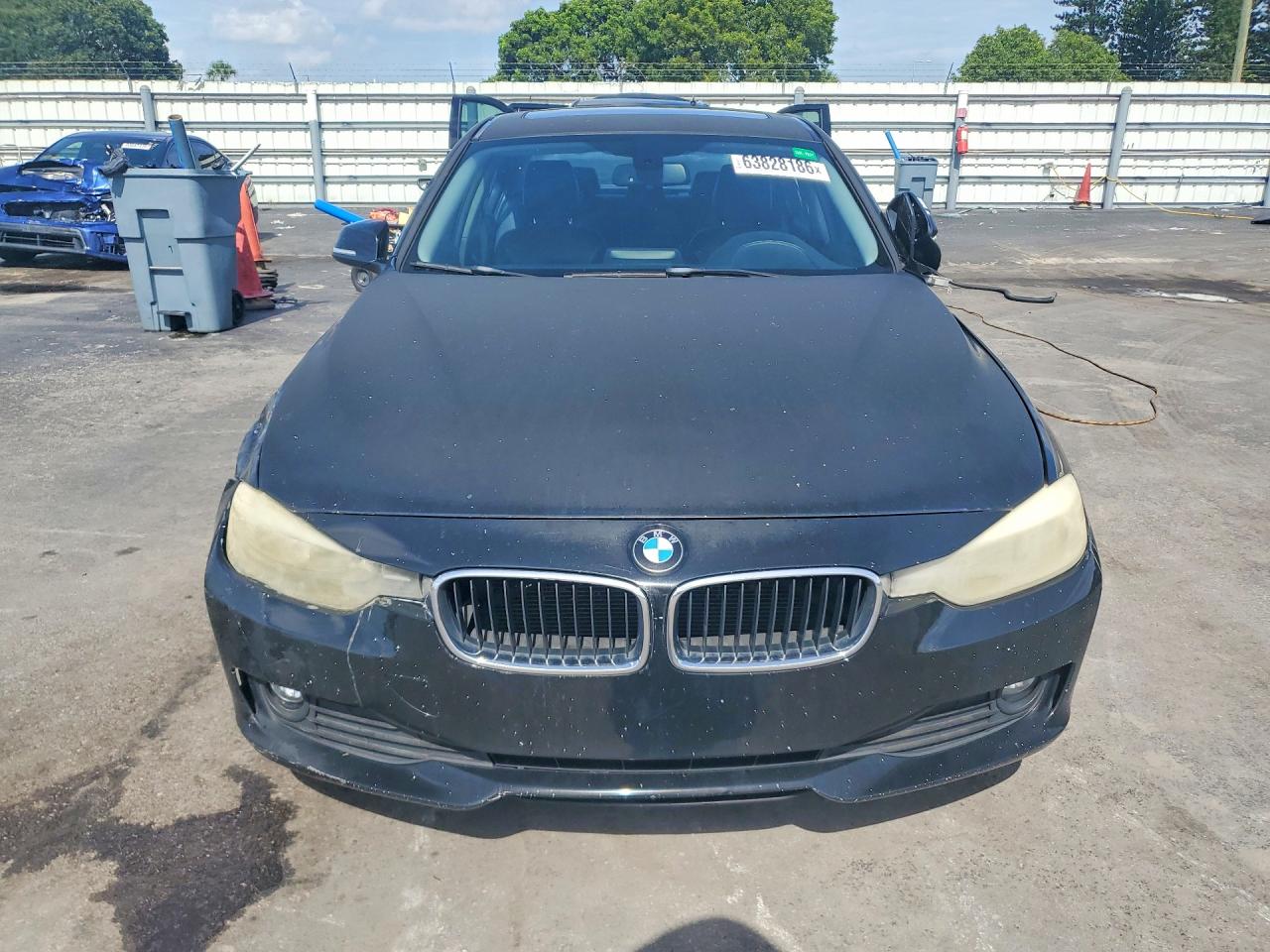 2013 Bmw 320 I Black vin: WBA3B1C54DF461755