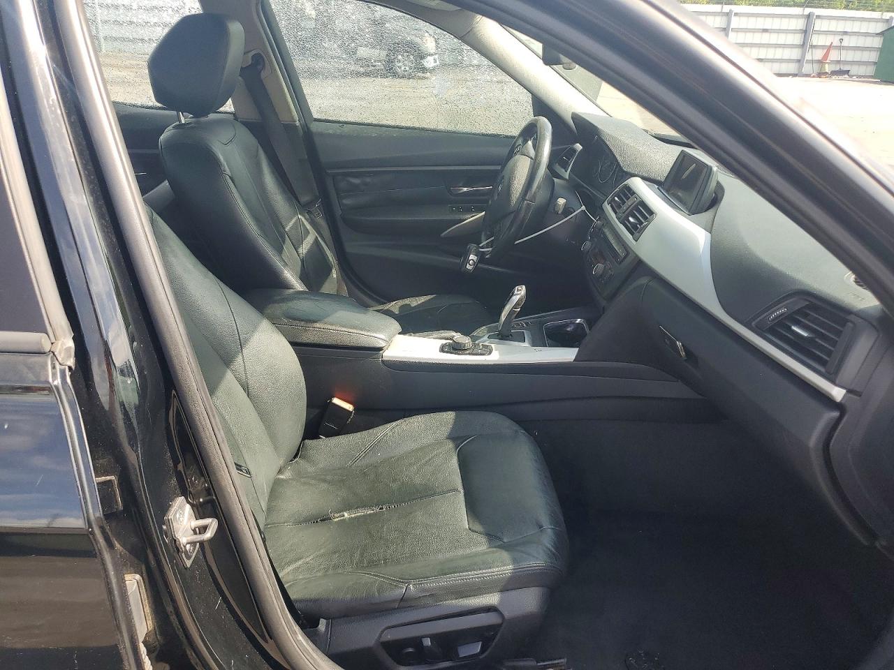 2013 Bmw 320 I Black vin: WBA3B1C54DF461755