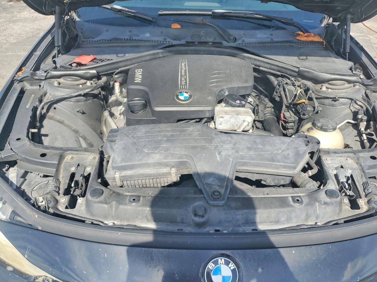 2013 Bmw 320 I Black vin: WBA3B1C54DF461755