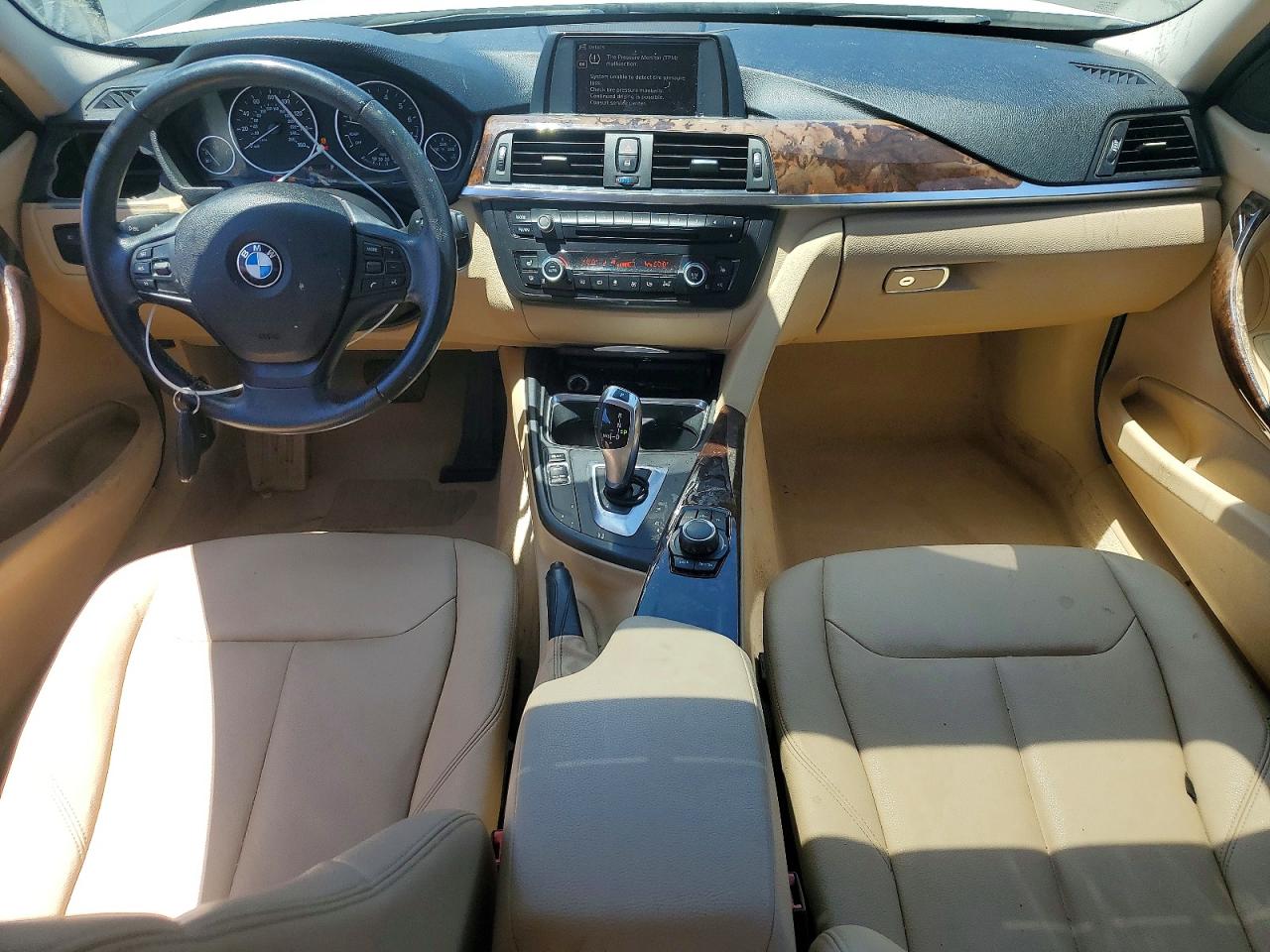 2013 Bmw 320 I White vin: WBA3B1C54DF462369