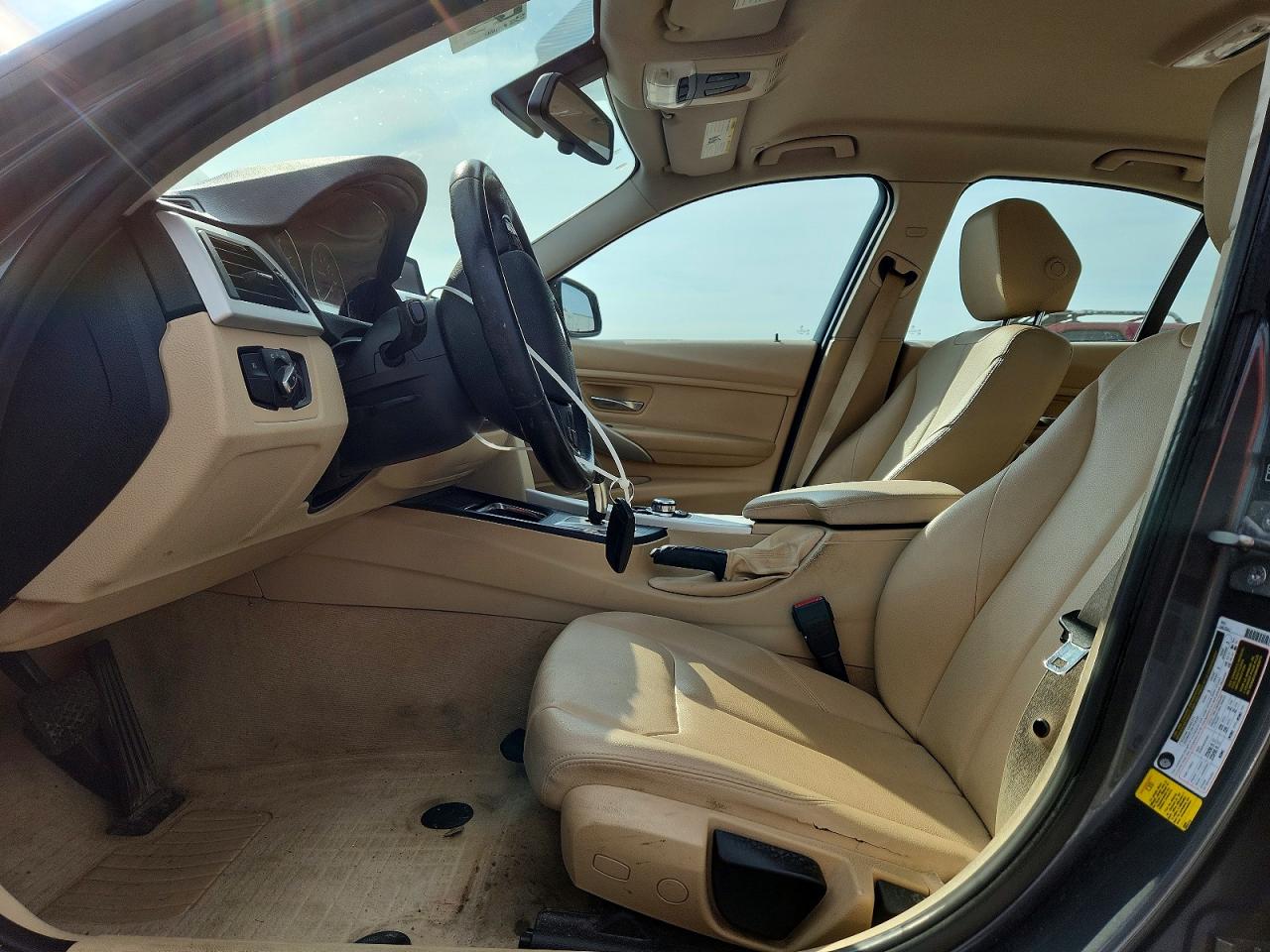 2013 Bmw 320 I Серый vin: WBA3B1C54DK128852