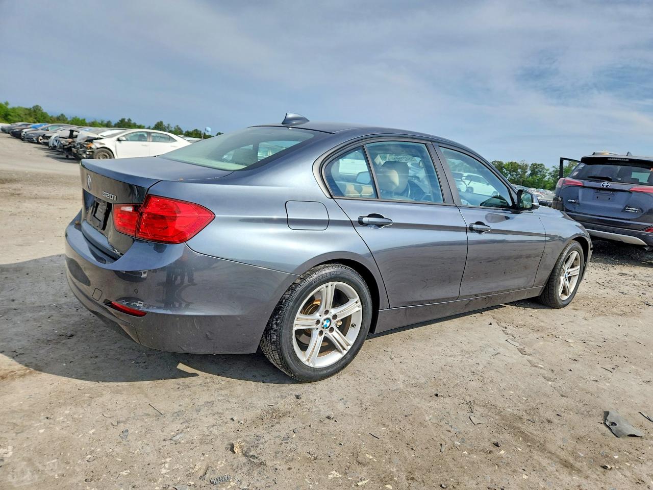 2013 Bmw 320 I Серый vin: WBA3B1C54DK128852