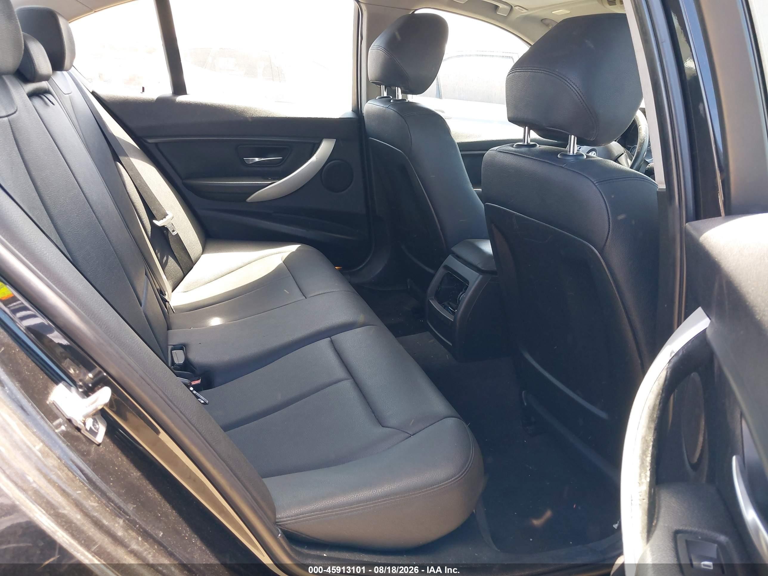 2013 Bmw 320i   Black vin: WBA3B1C54DK129127