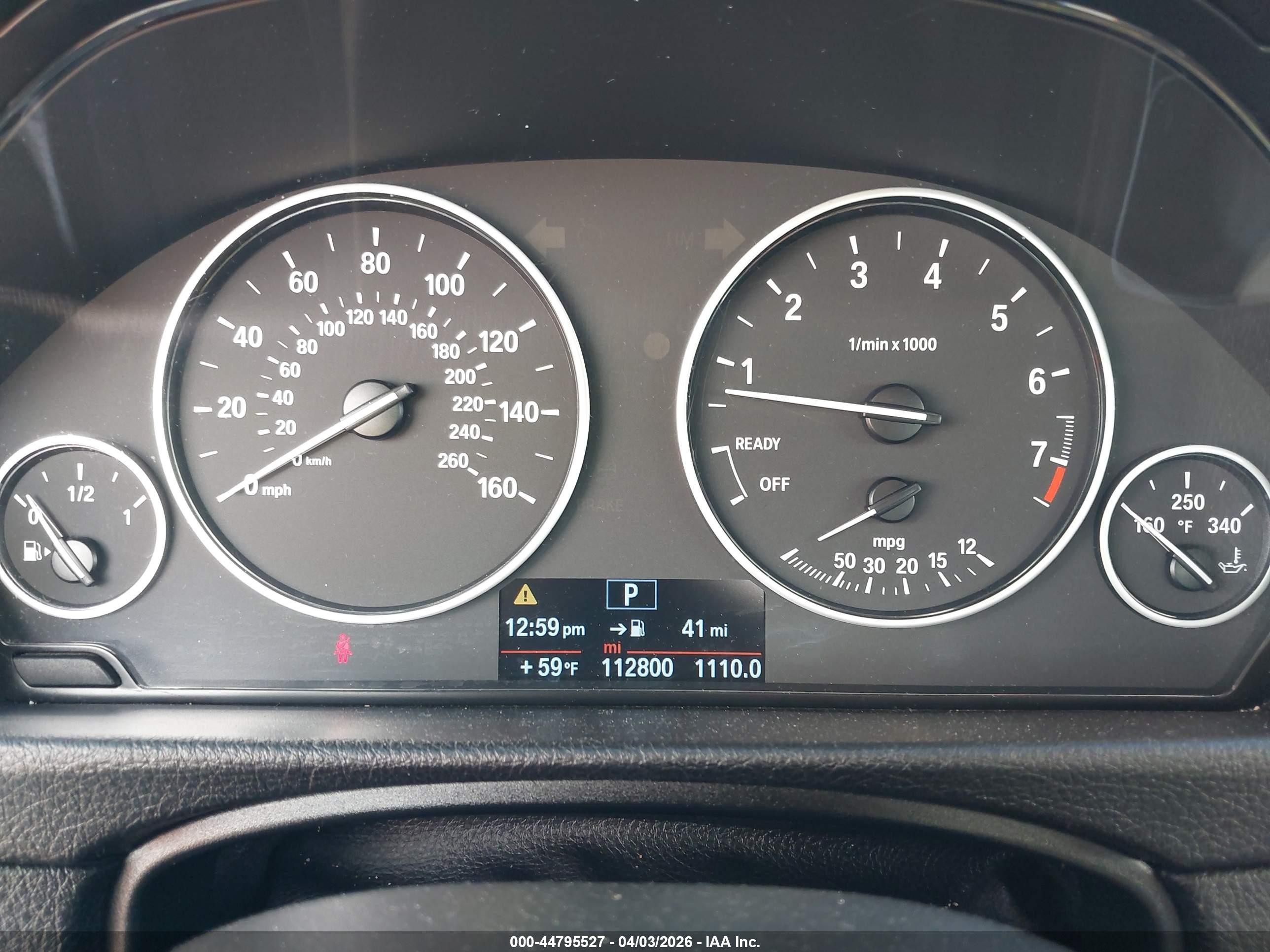 2014 Bmw 320i   White vin: WBA3B1C54EP678816