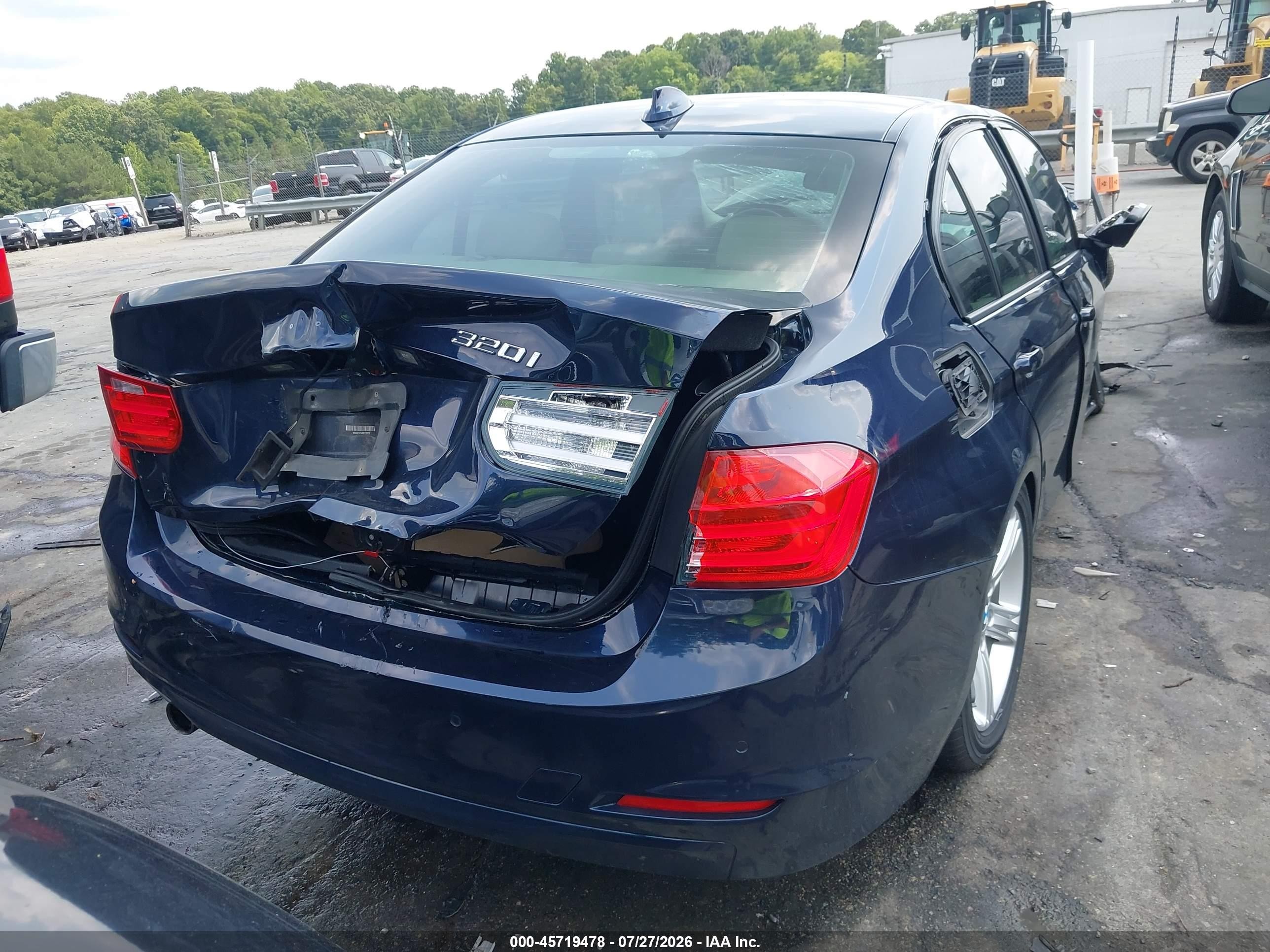 2015 Bmw 320i   Black vin: WBA3B1C54FK139319