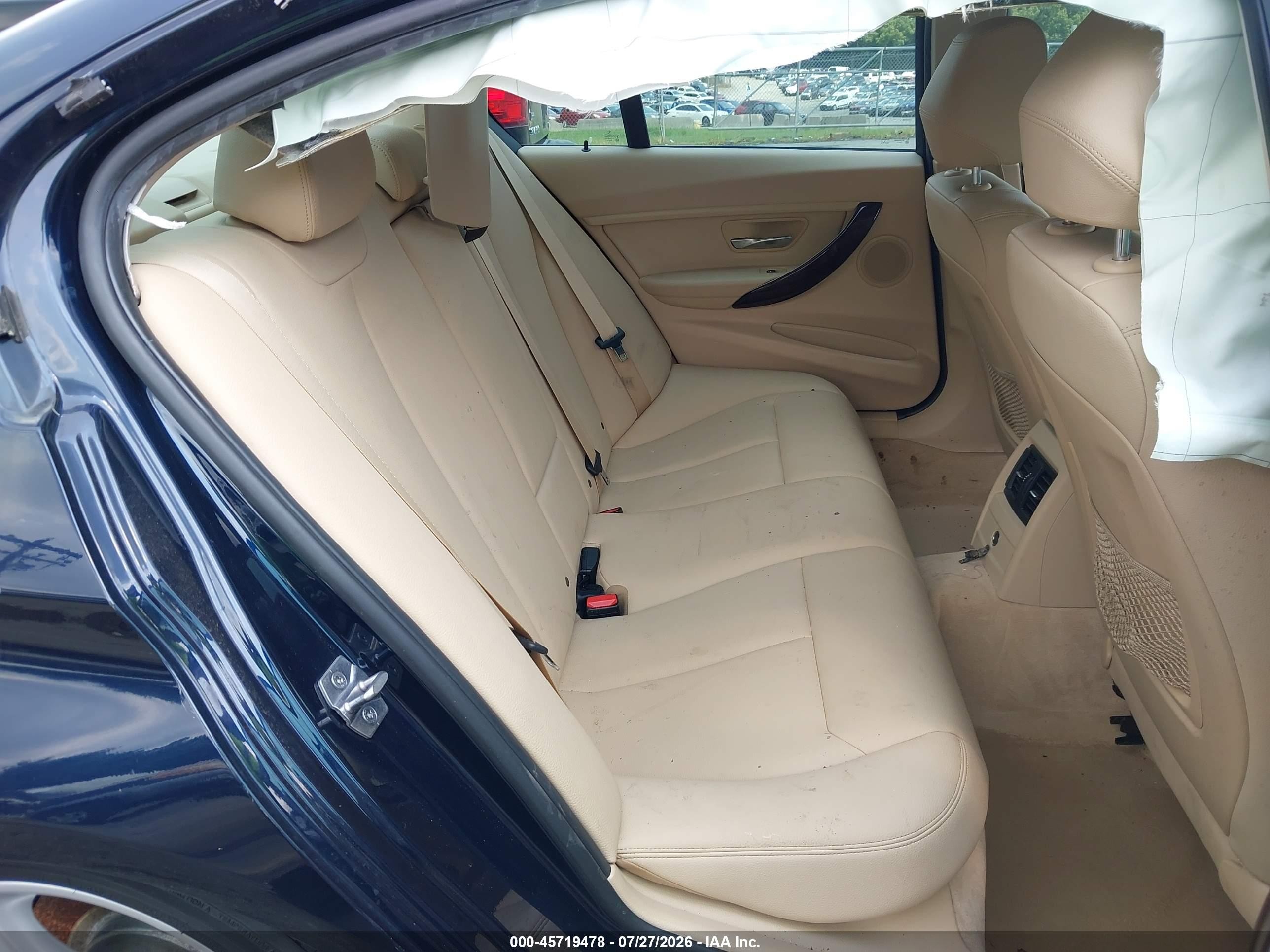 2015 Bmw 320i   Black vin: WBA3B1C54FK139319