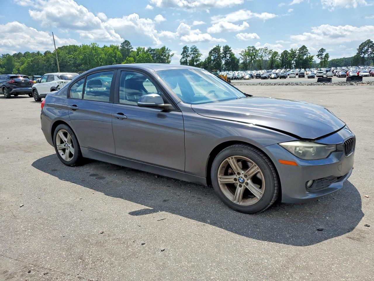 2013 Bmw 320 I Gray vin: WBA3B1C55DK128777