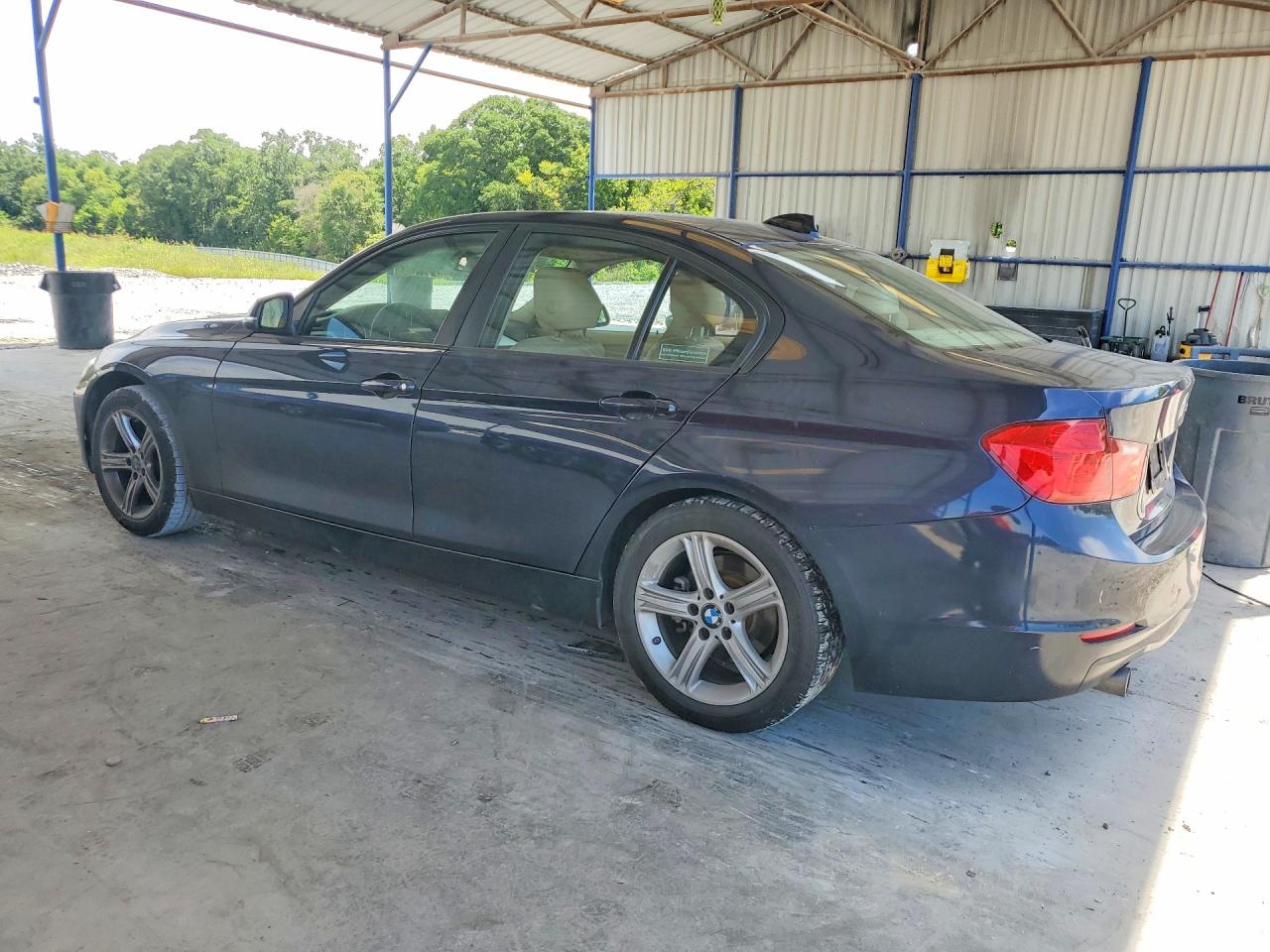 2014 Bmw 320 I Blue vin: WBA3B1C55EP678596