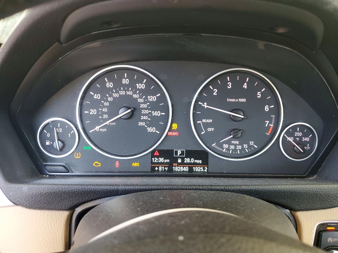 2014 Bmw 320 I Blue vin: WBA3B1C55EP678596