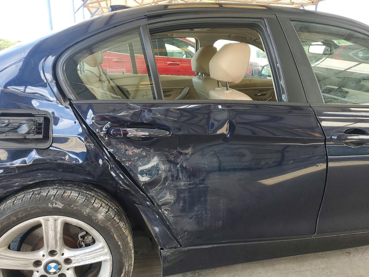 2014 Bmw 320 I Blue vin: WBA3B1C55EP678596