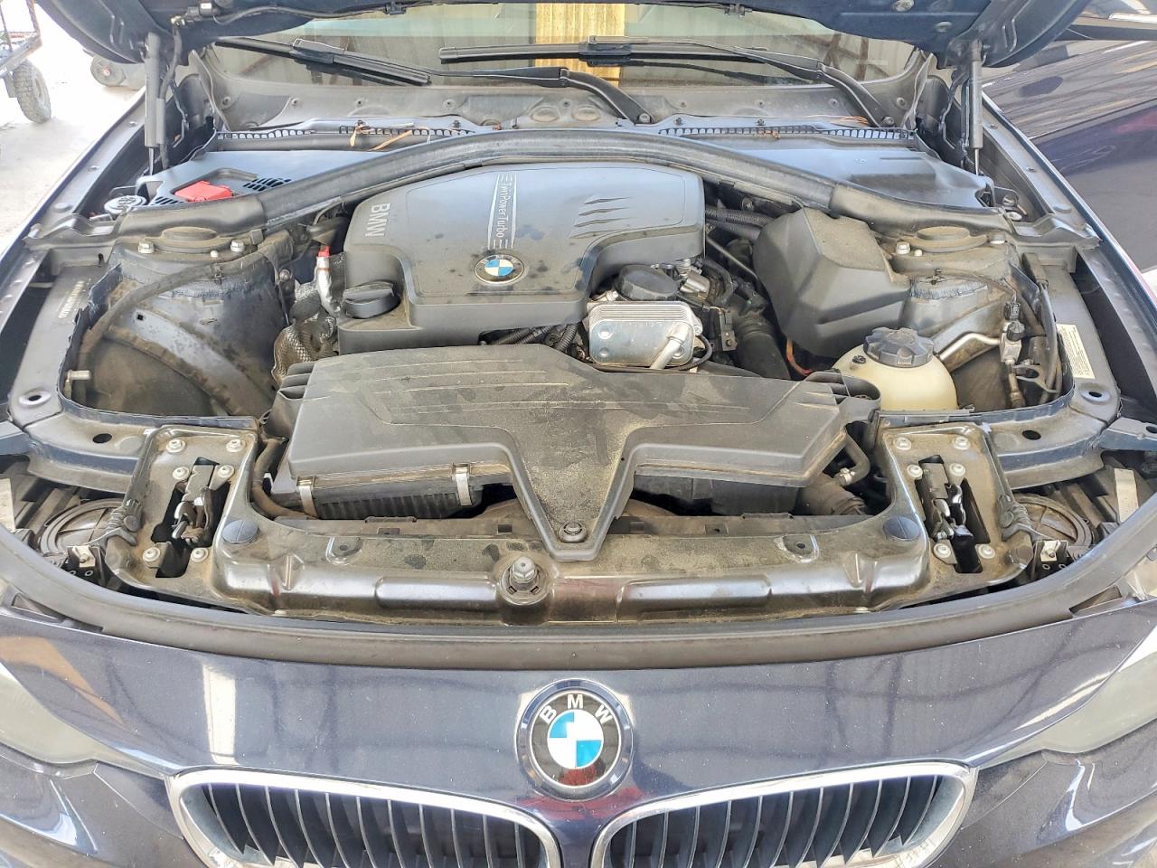 2014 Bmw 320 I Blue vin: WBA3B1C55EP678596