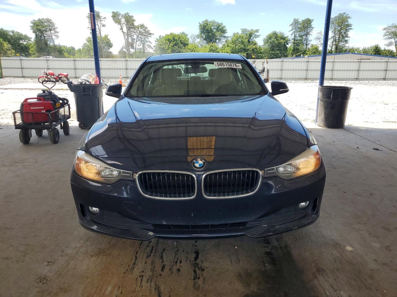 2014 Bmw 320 I Blue vin: WBA3B1C55EP678596