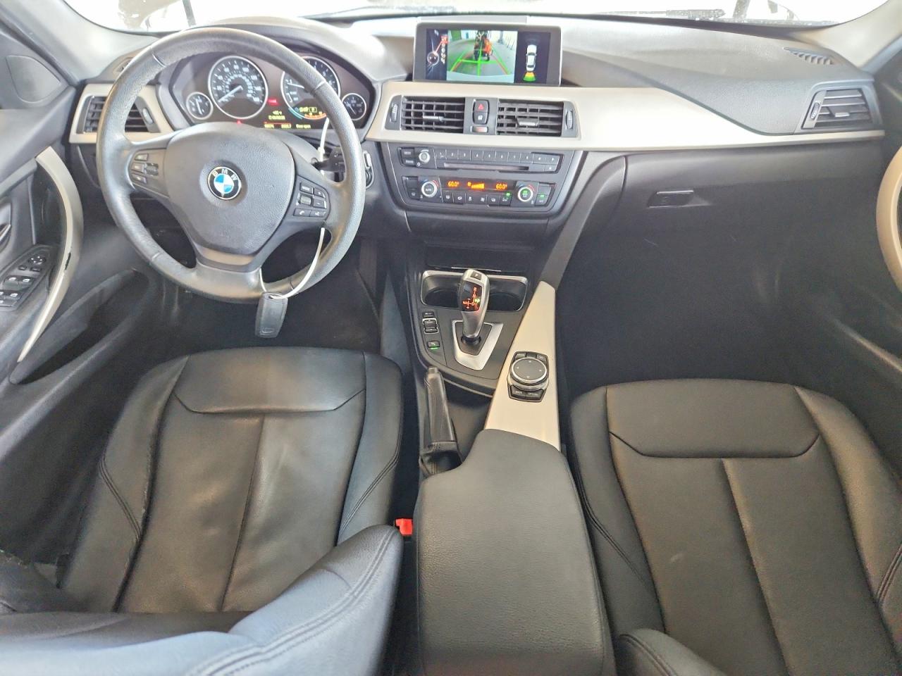 2015 Bmw 320 I White vin: WBA3B1C55FK137028