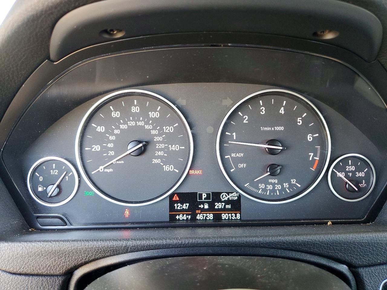 2015 Bmw 320 I Gray vin: WBA3B1C55FK138003