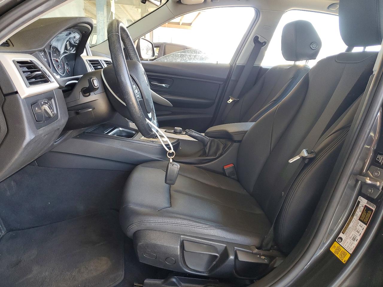 2015 Bmw 320 I Gray vin: WBA3B1C55FK138003