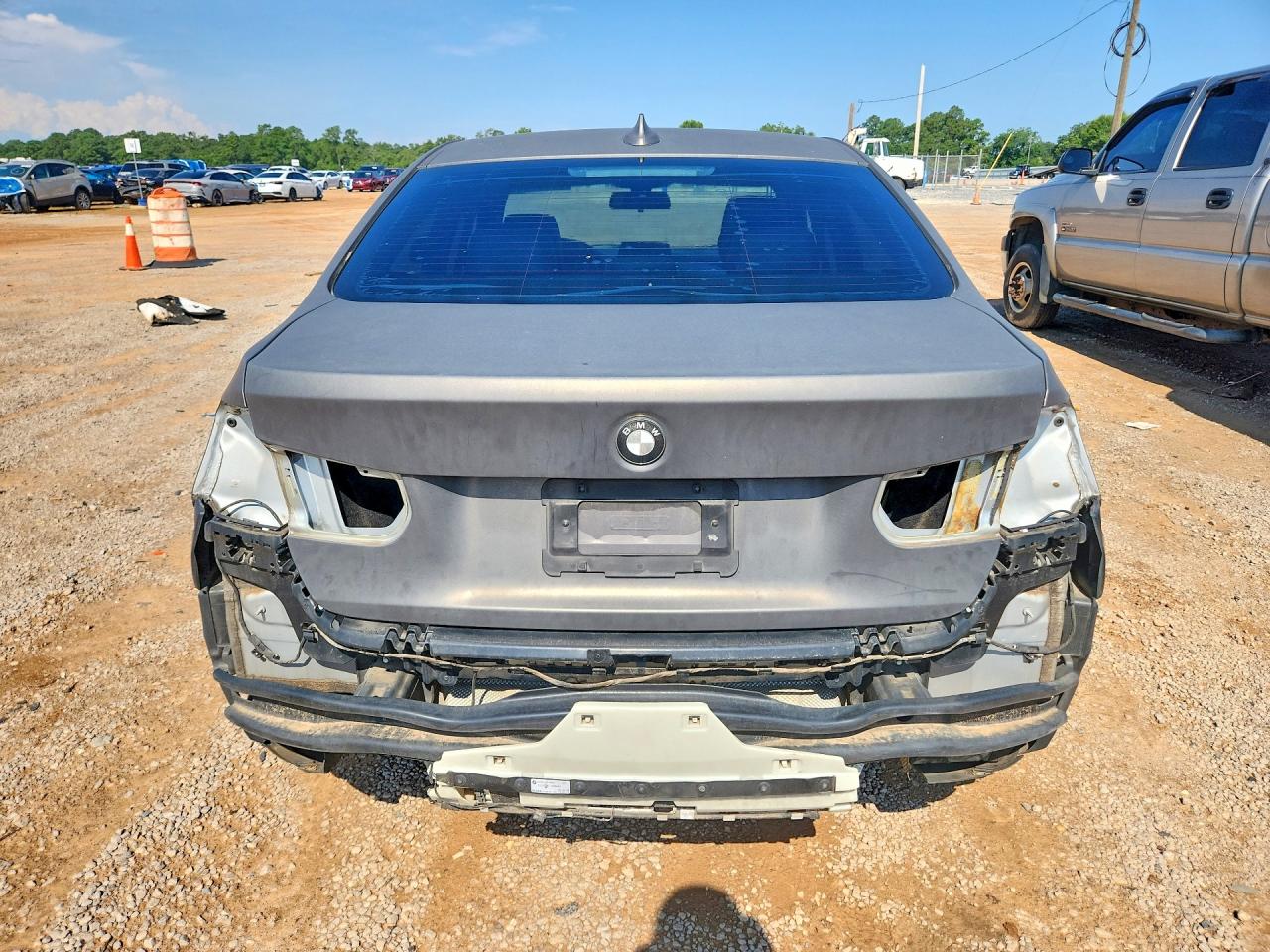 2013 Bmw 320 I Gray vin: WBA3B1C56DF461532