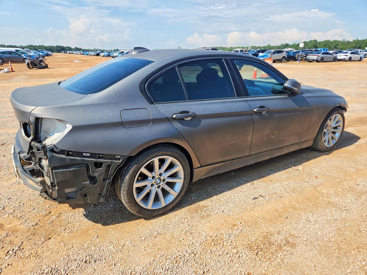 2013 Bmw 320 I Gray vin: WBA3B1C56DF461532