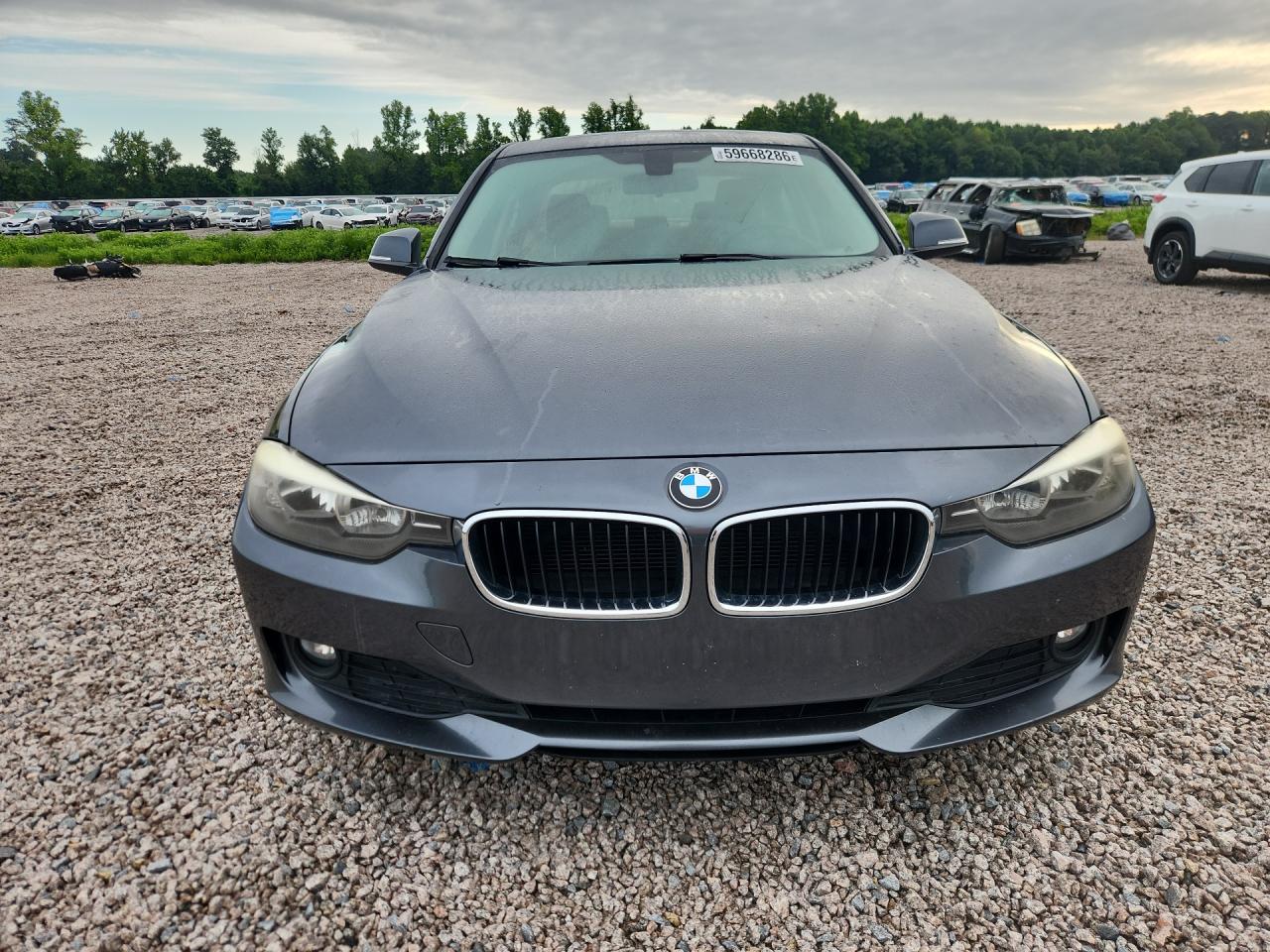 2013 Bmw 320 I Gray vin: WBA3B1C56DF462101