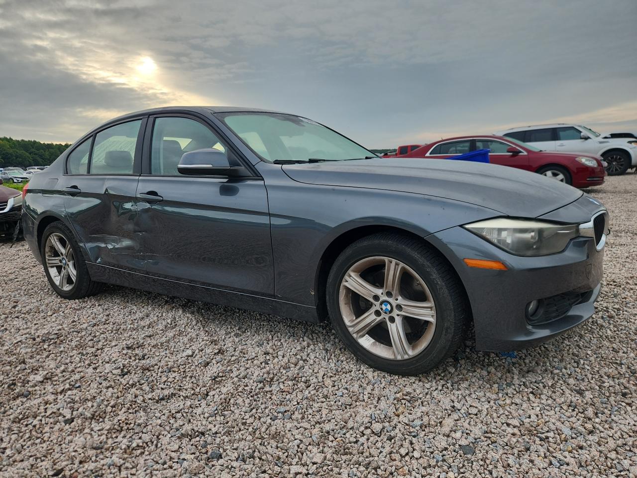 2013 Bmw 320 I Gray vin: WBA3B1C56DF462101