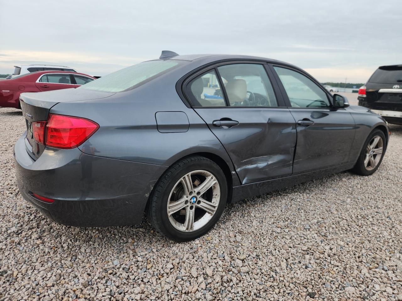 2013 Bmw 320 I Gray vin: WBA3B1C56DF462101