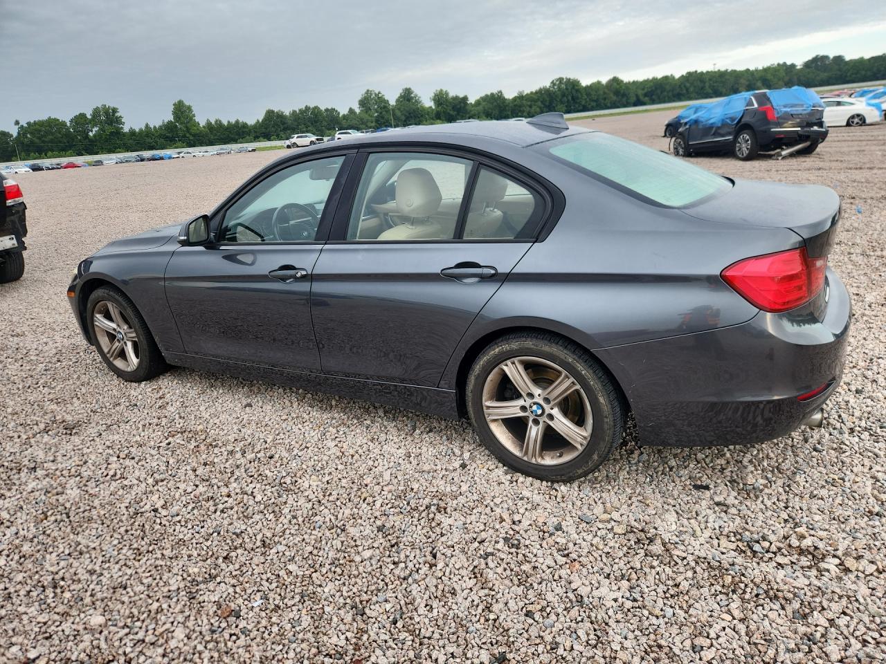2013 Bmw 320 I Gray vin: WBA3B1C56DF462101