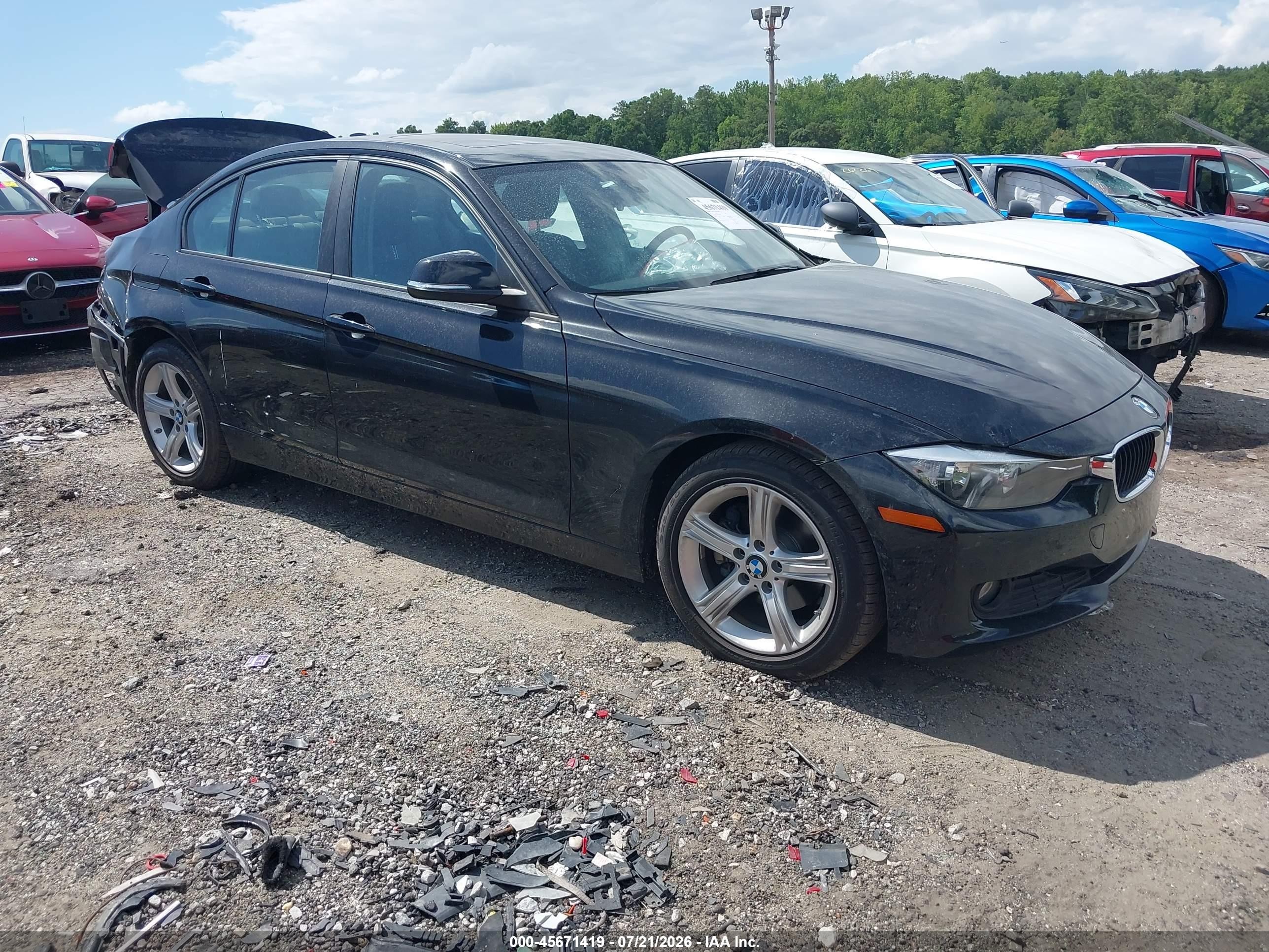 2013 Bmw 320i   Черный vin: WBA3B1C56DF462728