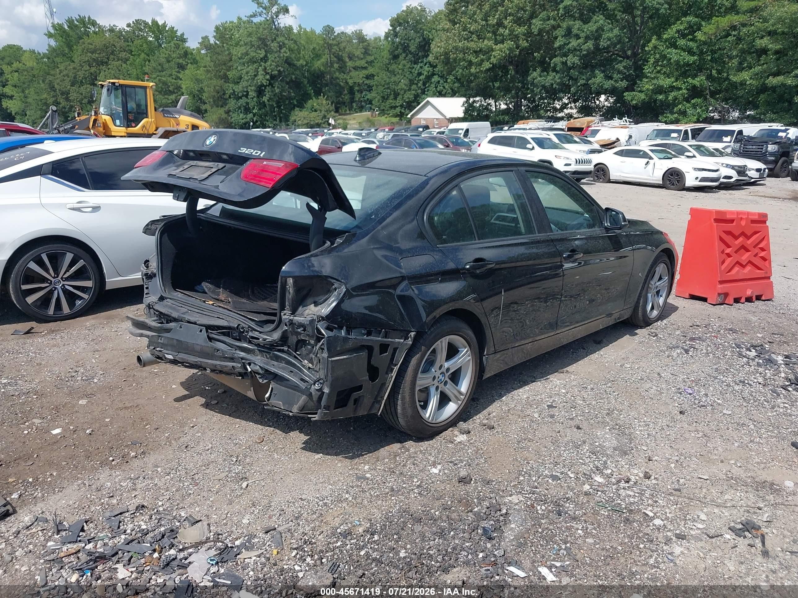 2013 Bmw 320i   Черный vin: WBA3B1C56DF462728
