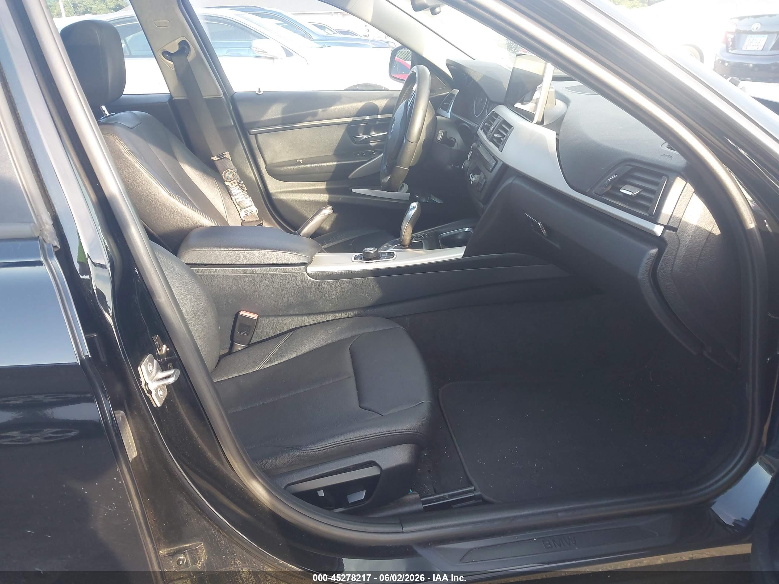 2014 Bmw 320i   Black vin: WBA3B1C56EK134119