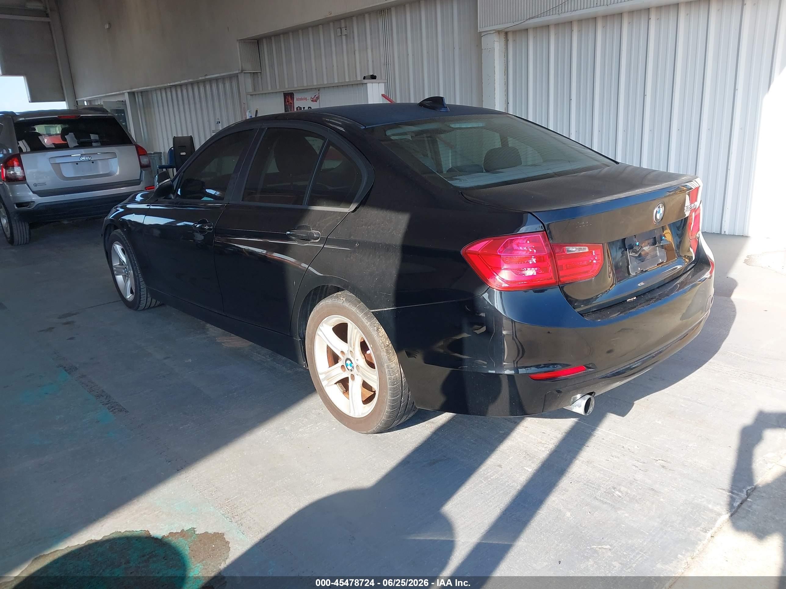 2014 Bmw 320i   Black vin: WBA3B1C56EPV79219
