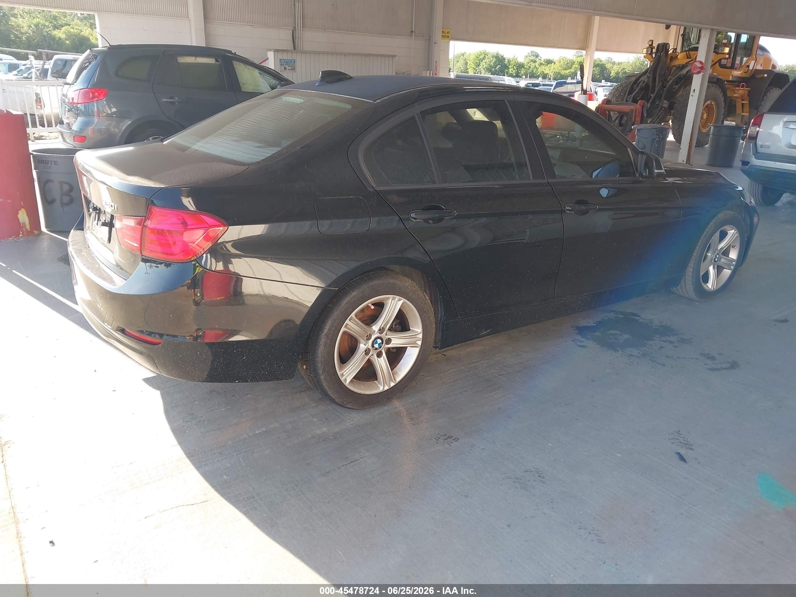 2014 Bmw 320i   Black vin: WBA3B1C56EPV79219