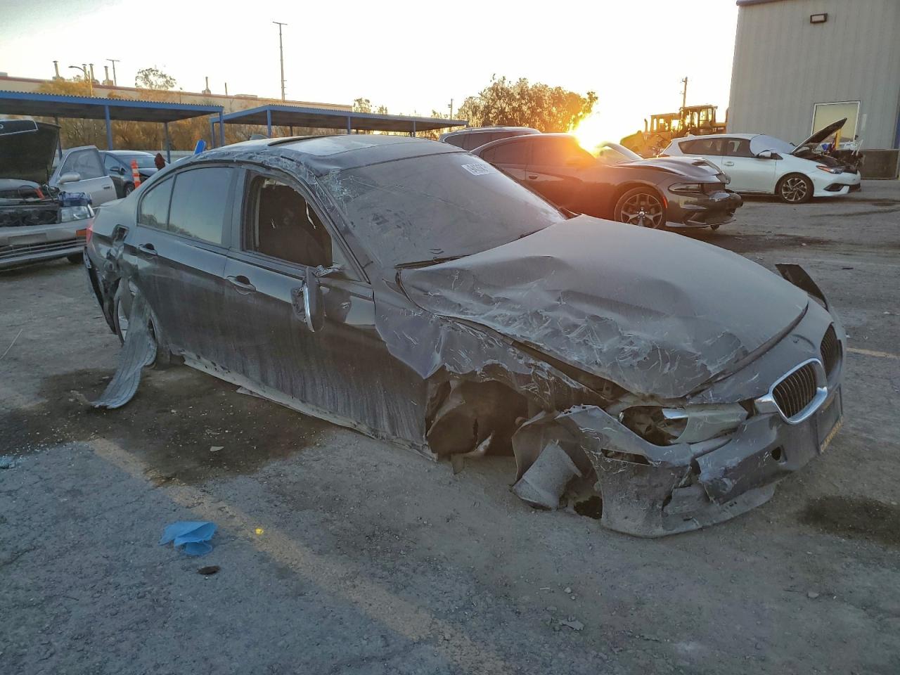 2013 Bmw 320 I Black vin: WBA3B1C57DF462706