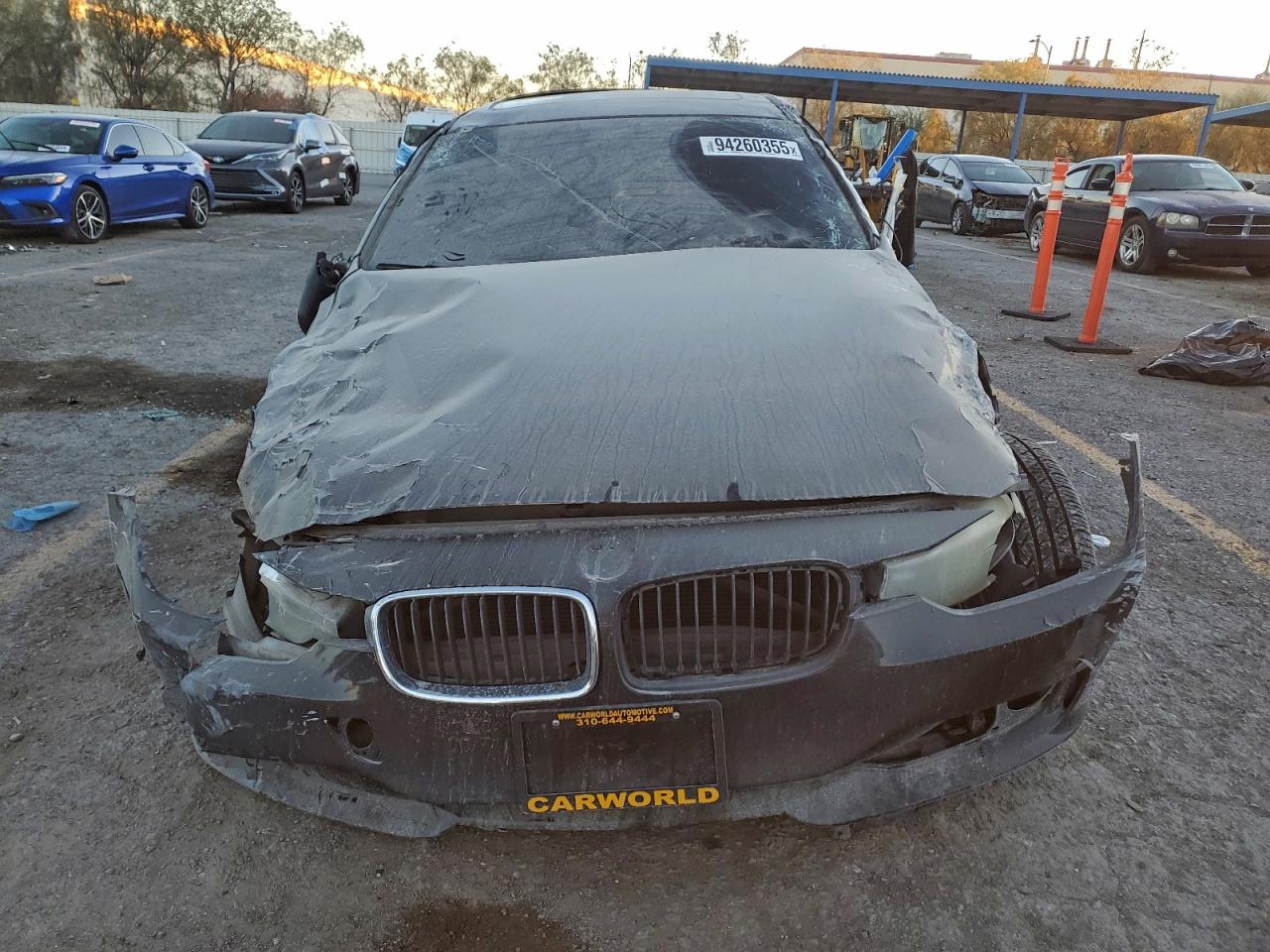 2013 Bmw 320 I Black vin: WBA3B1C57DF462706