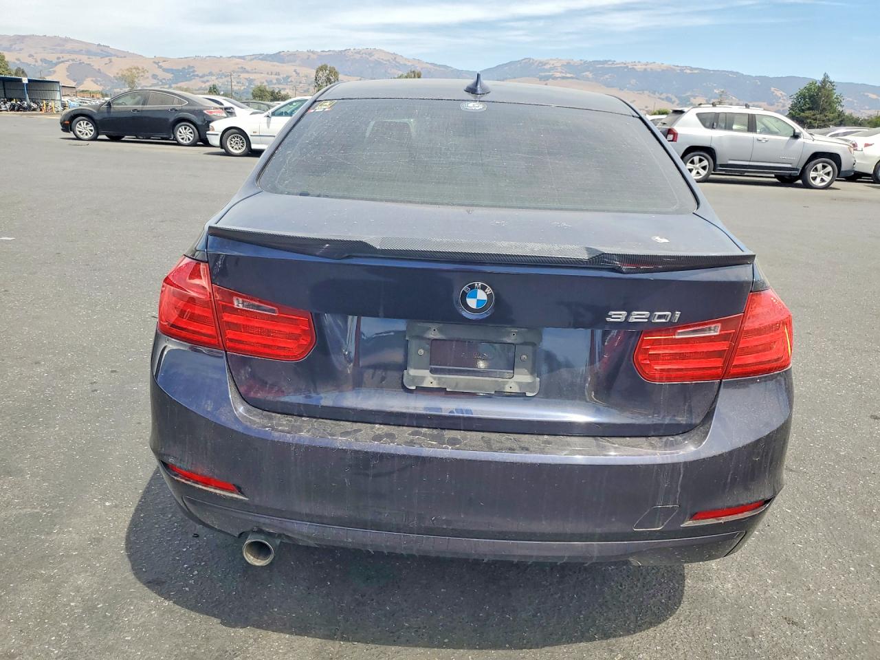 2013 Bmw 320 I Blue vin: WBA3B1C57DK128943