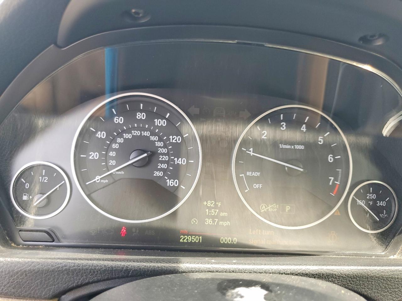 2013 Bmw 320 I Blue vin: WBA3B1C57DK128943
