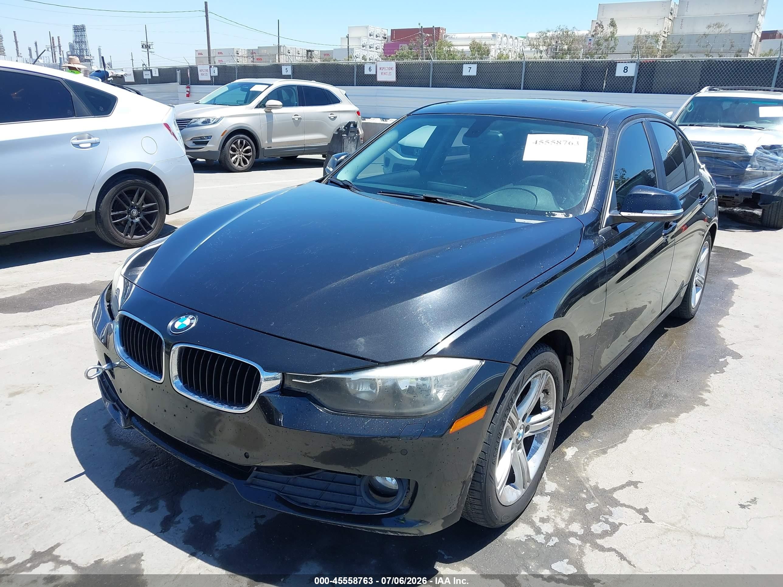 2014 Bmw 320i   Черный vin: WBA3B1C57EP679412