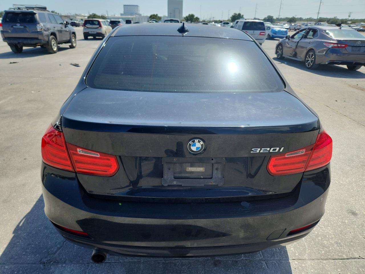2014 Bmw 320 I Black vin: WBA3B1C57EP679426