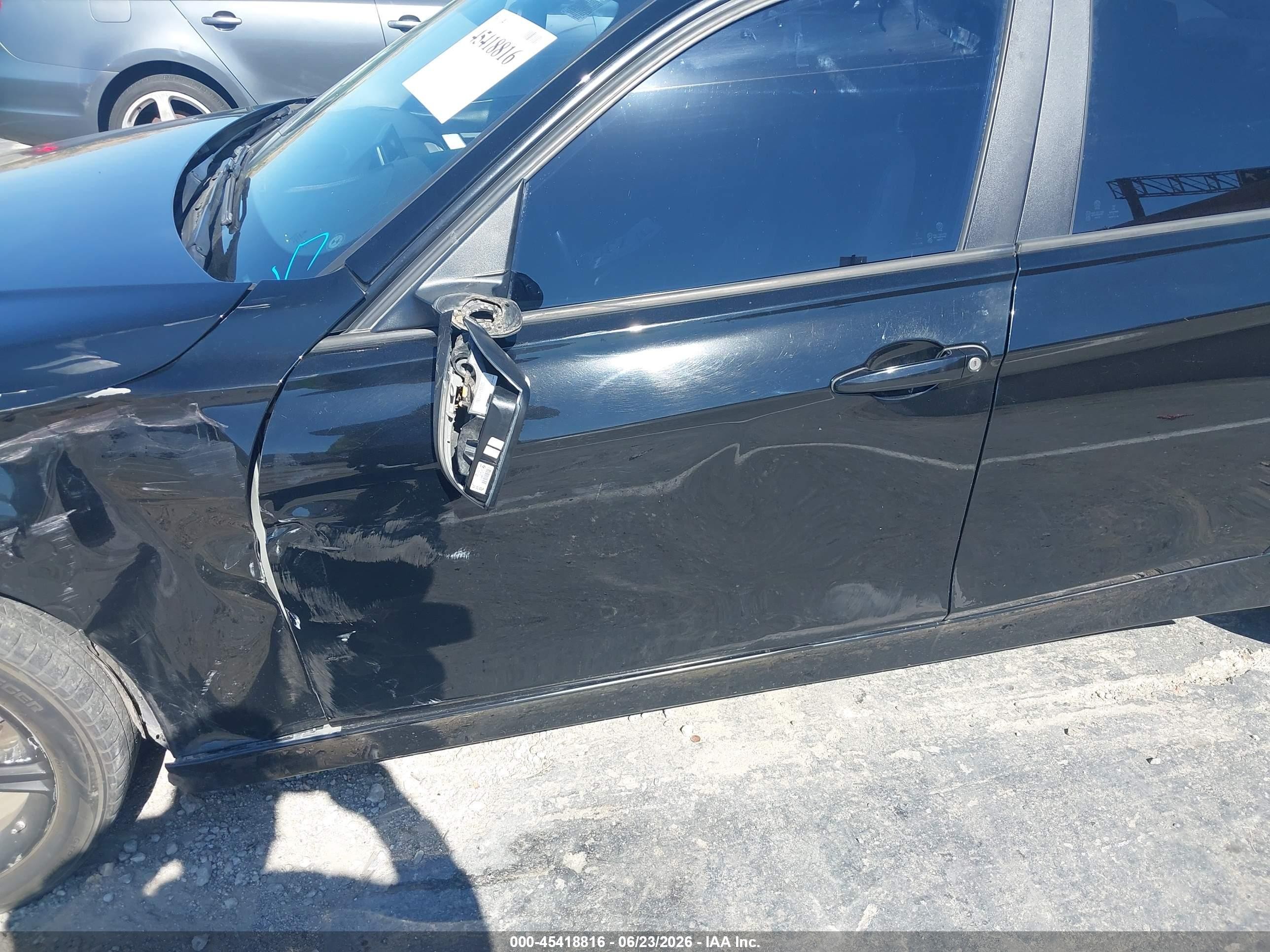 2015 Bmw 320i   Black vin: WBA3B1C57FK136141