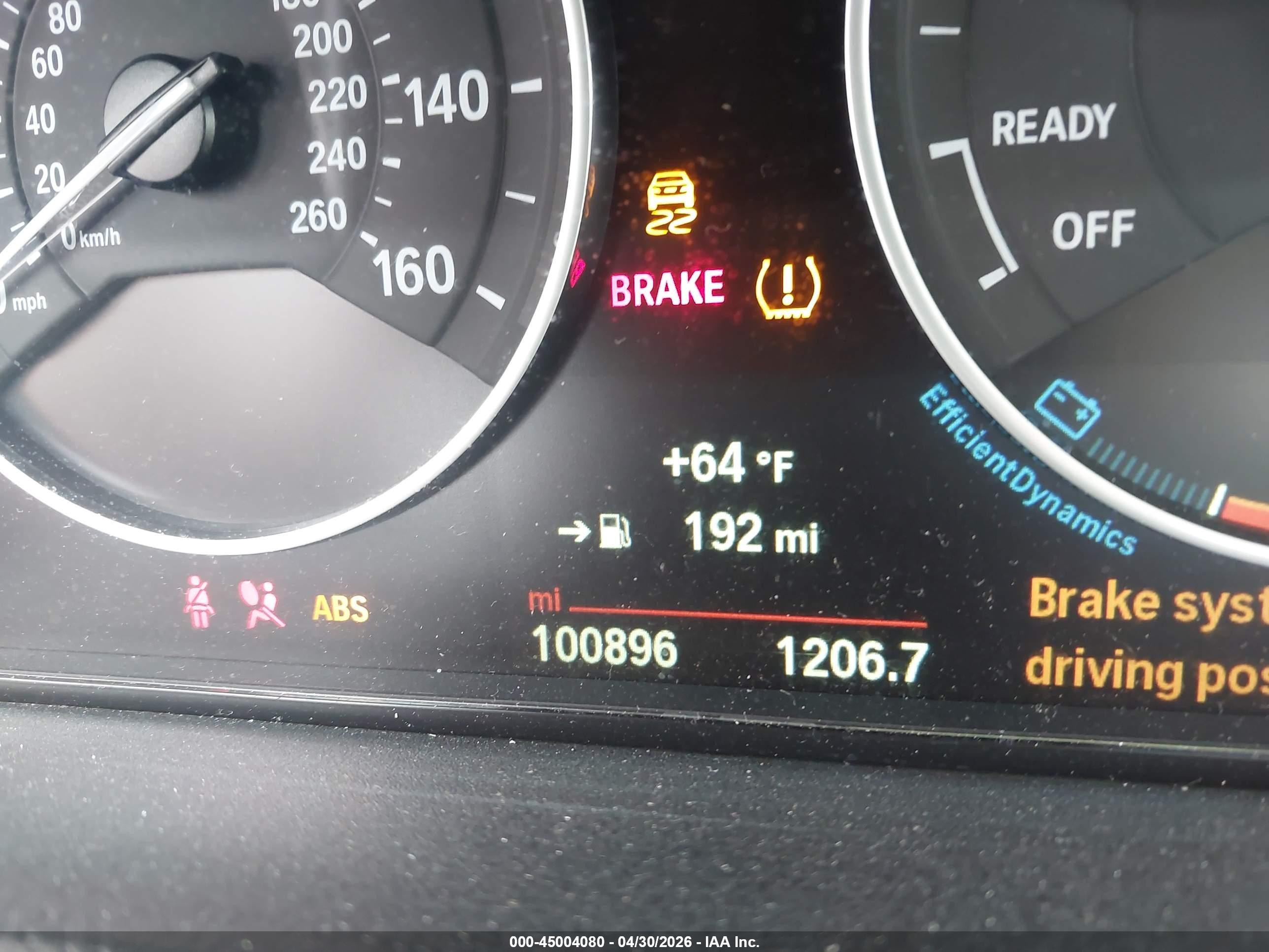 2015 Bmw 320 I Brown vin: WBA3B1C57FK139461