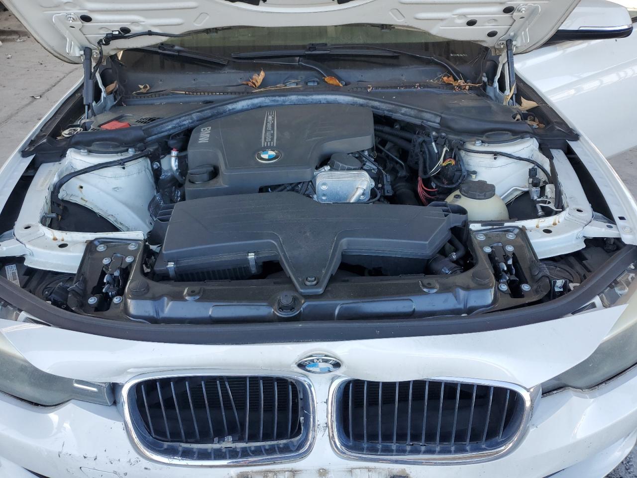 2013 Bmw 320 I White vin: WBA3B1C58DK128546