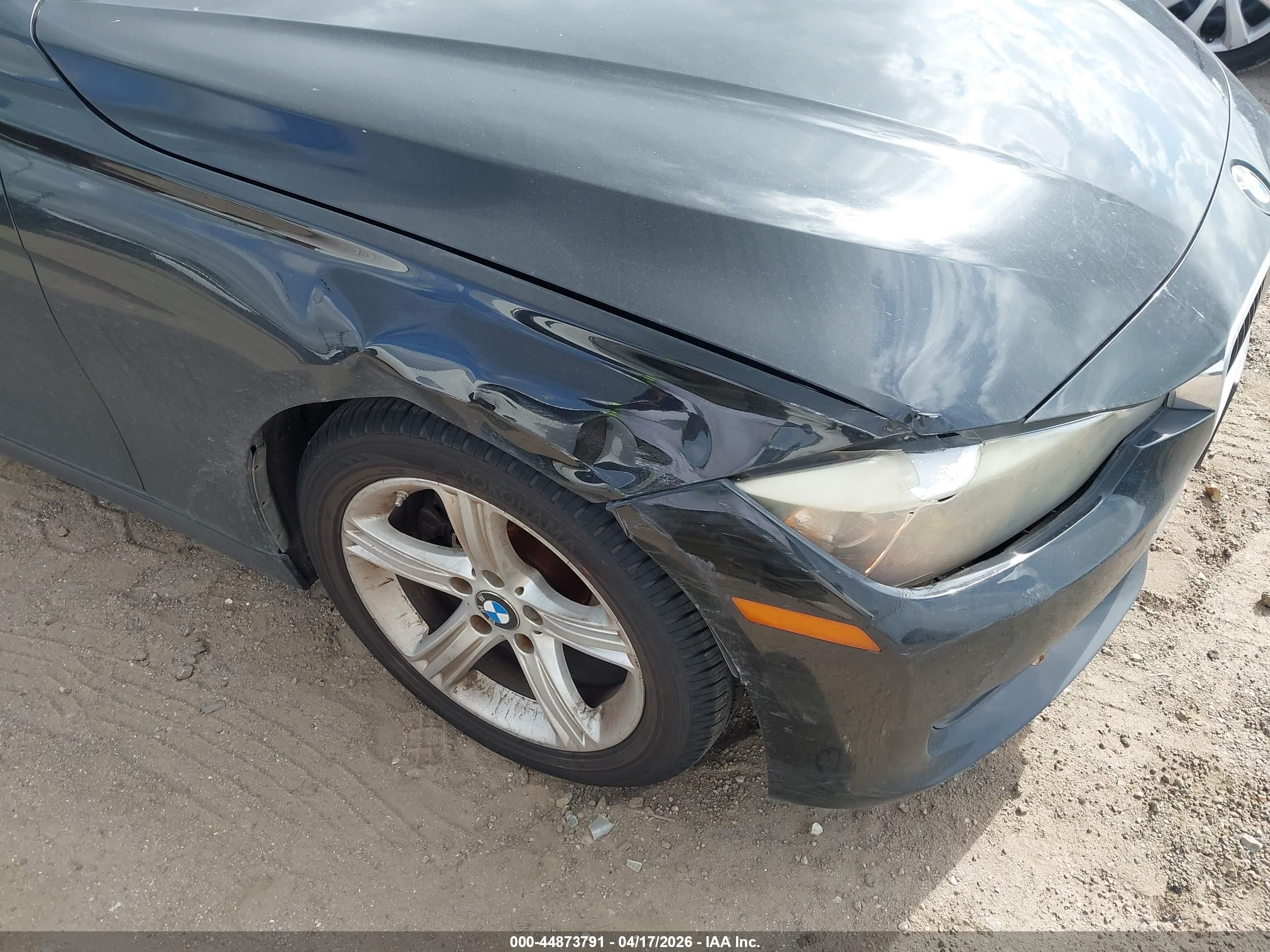 2014 Bmw 320i   Black vin: WBA3B1C58EP678768